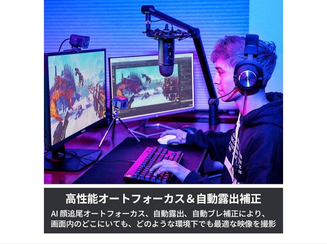 ま*き様 ロジクール Webカメラ C980GR フルHD 1080P 60fp