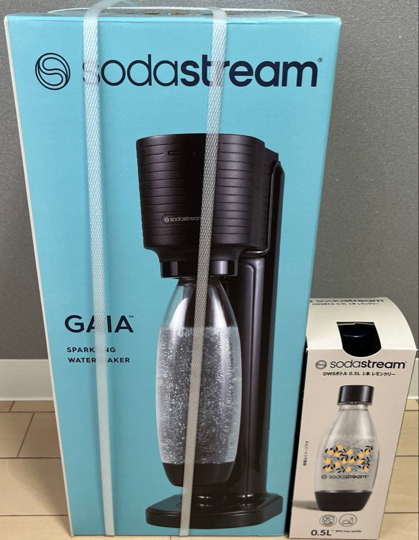 【新品未開封】sodastream GAIA 炭酸水メーカー　ソーダストリーム