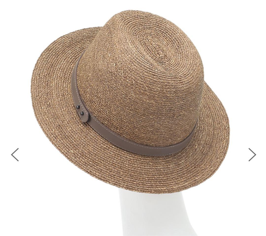 【新品未使用タグ付き】KAMINSKI XY カミンスキー　ラフィアハット　帽子