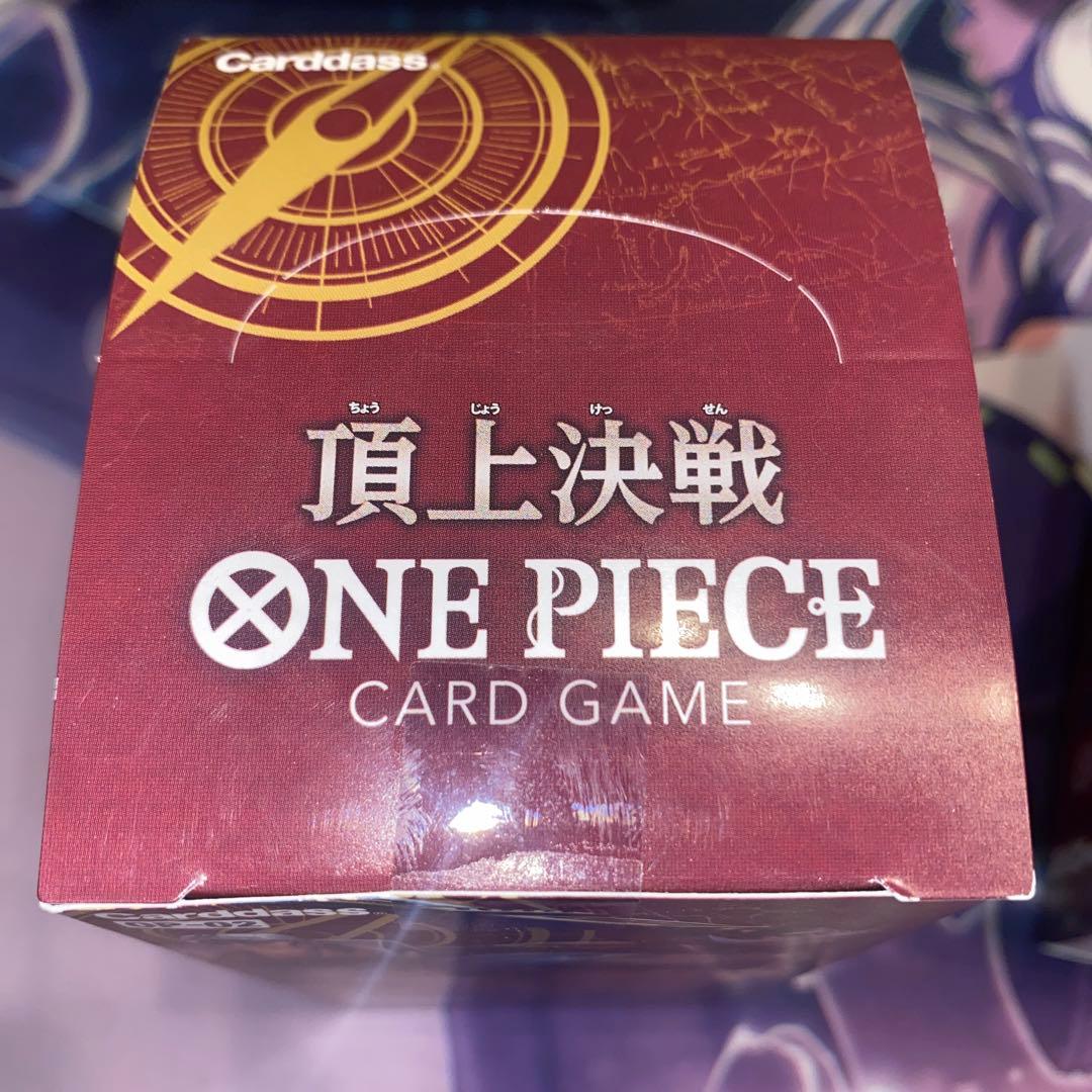 ONE PIECE 頂上決戦　受け継がれる意志　未開封Box テープ付き
