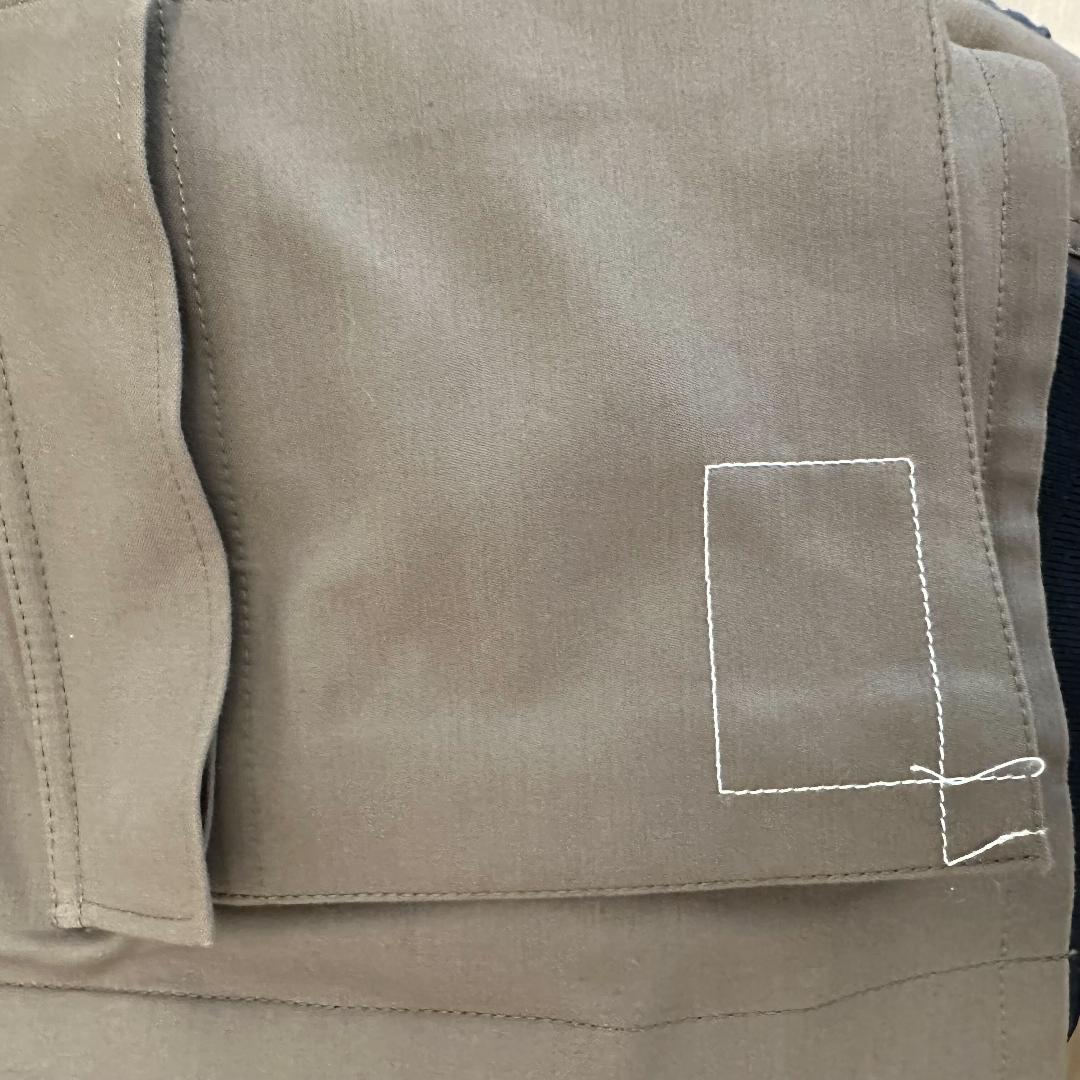 sacai×WTAPS サカイ MA-1 ジャケット トープ サイズ3