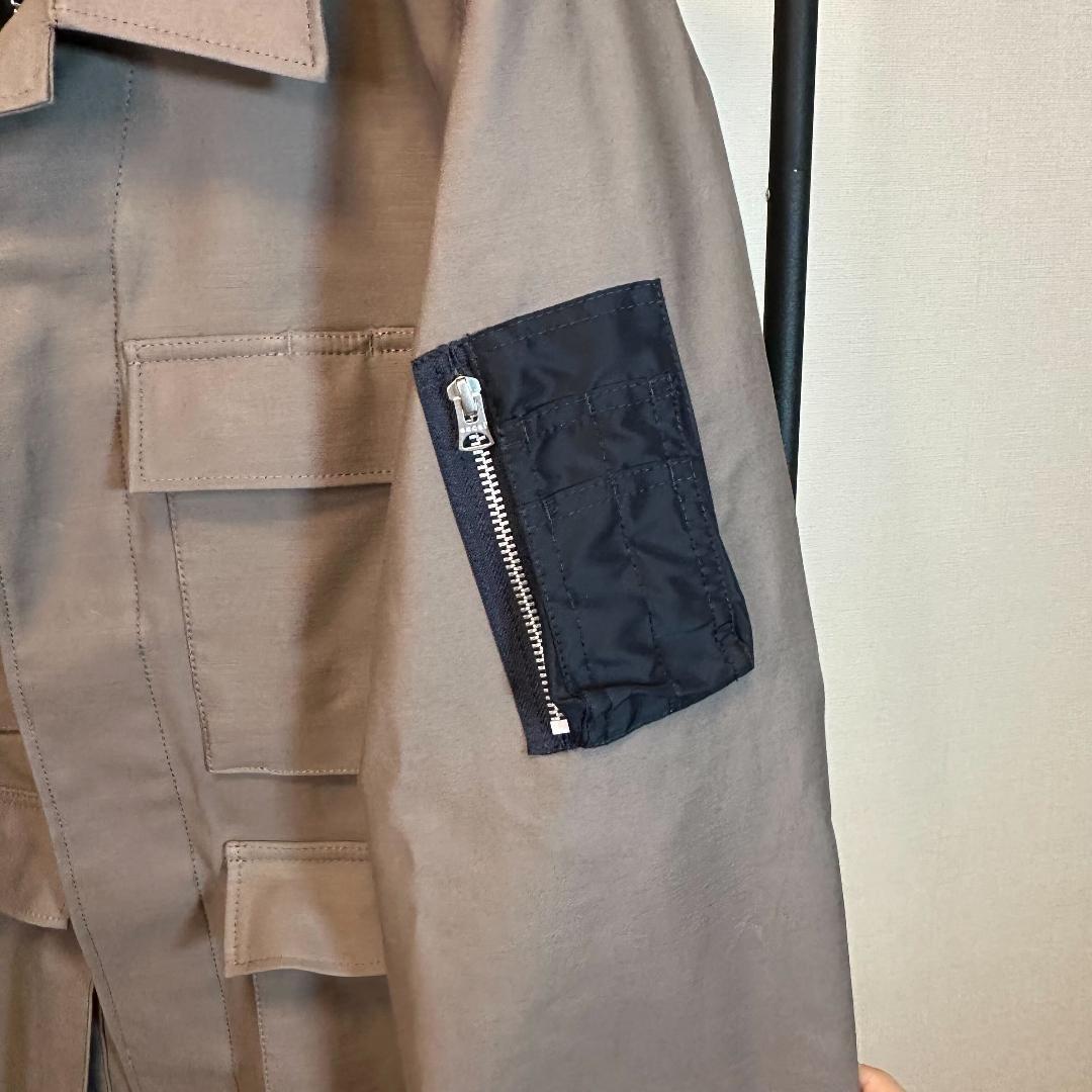 sacai×WTAPS サカイ MA-1 ジャケット トープ サイズ3