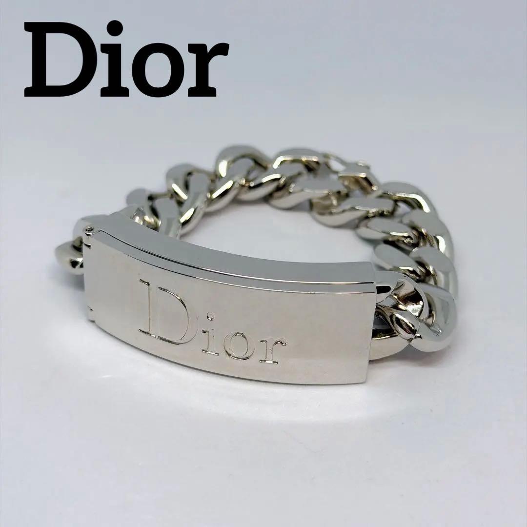 Dior ディオール ゴルメット リップグロス シルバー 喜平 ブレスレット