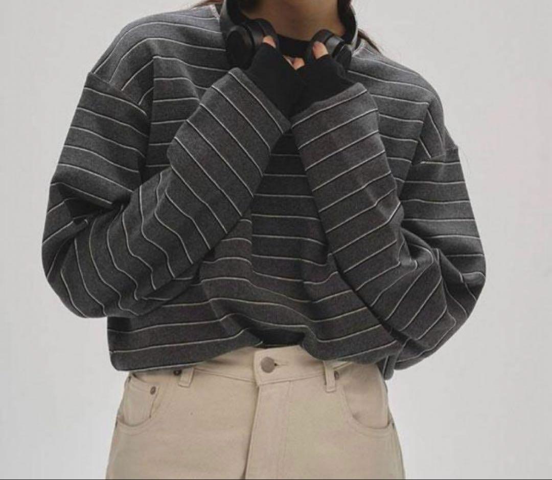 【新品タグ付き】Border Long T-shirts TODAYFUL