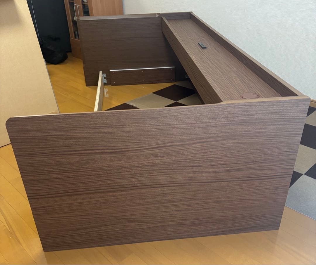 3Way ベッドソファ BS B1-USB GY/MBR ニトリ