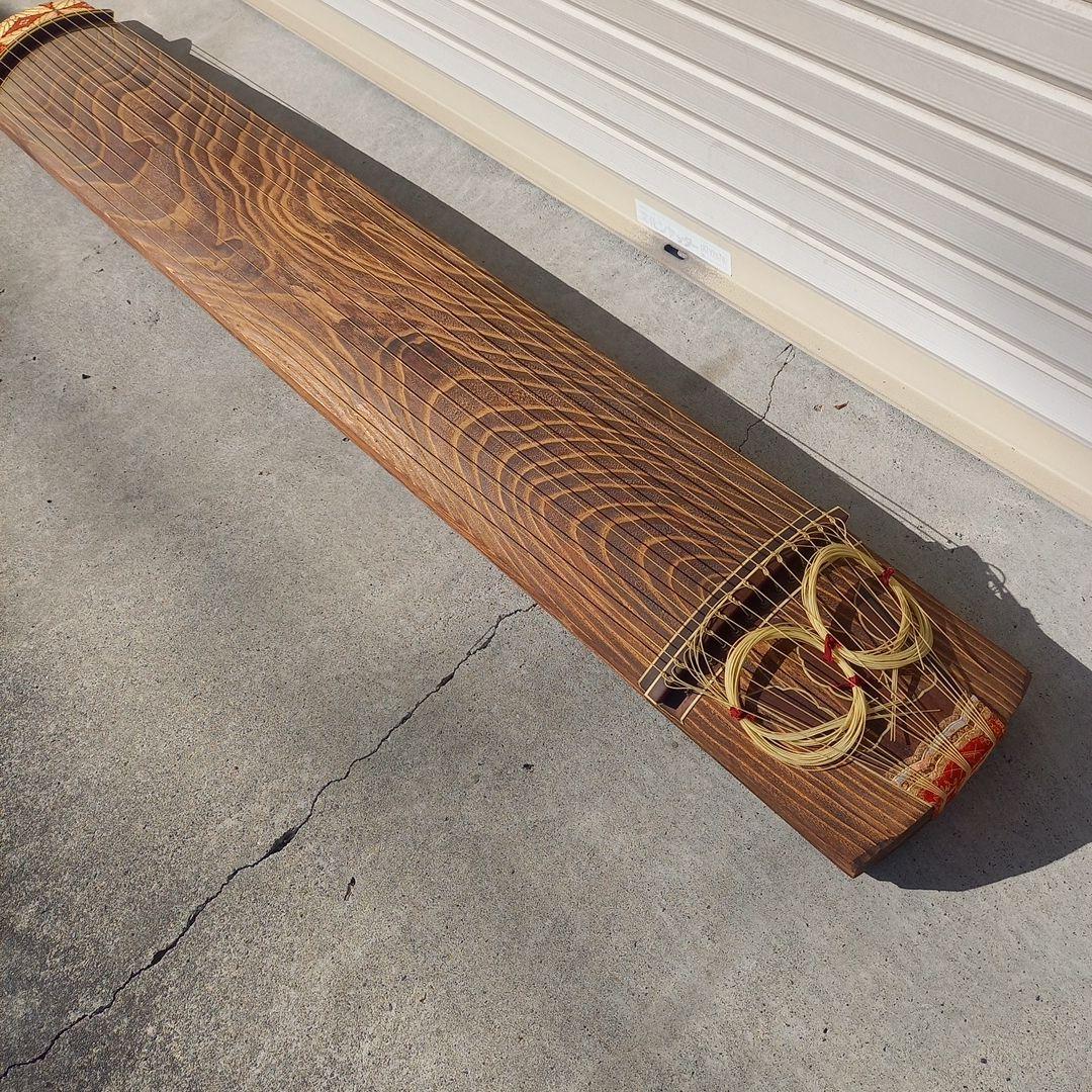 お琴　13弦　カバー付き