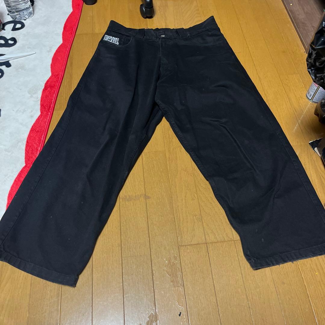 earl skateboardsブラックデニムパンツ