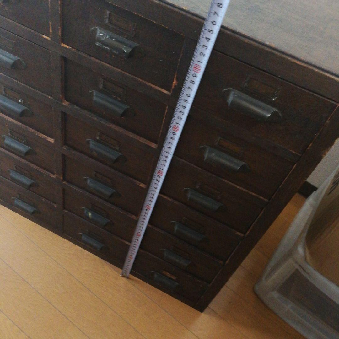 薬箪笥　レトロな年代物