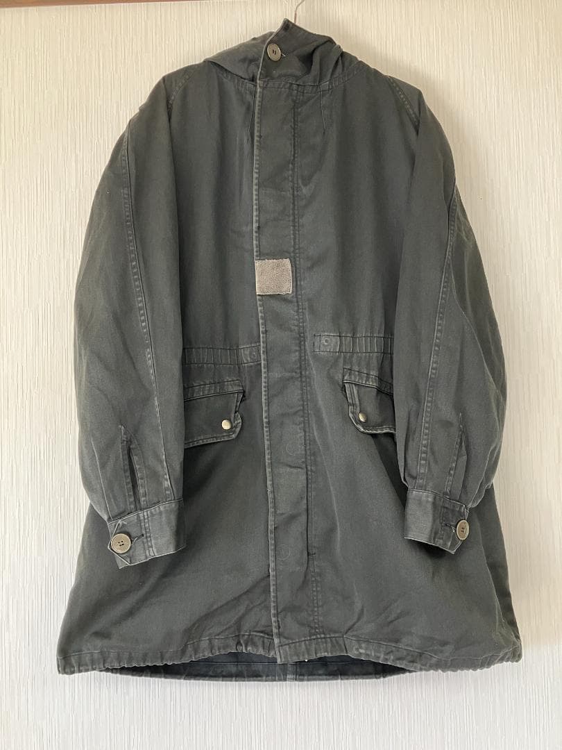 ヴィンテージ フランス70s 黒 モッズコート2way ミリタリー N3B