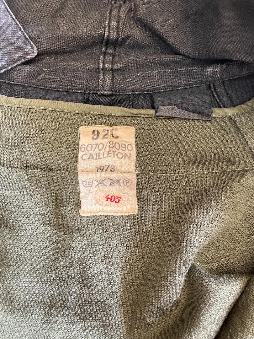 ヴィンテージ フランス70s 黒 モッズコート2way ミリタリー N3B