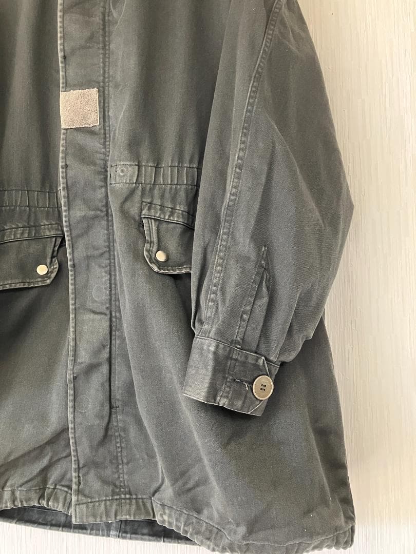 ヴィンテージ フランス70s 黒 モッズコート2way ミリタリー N3B