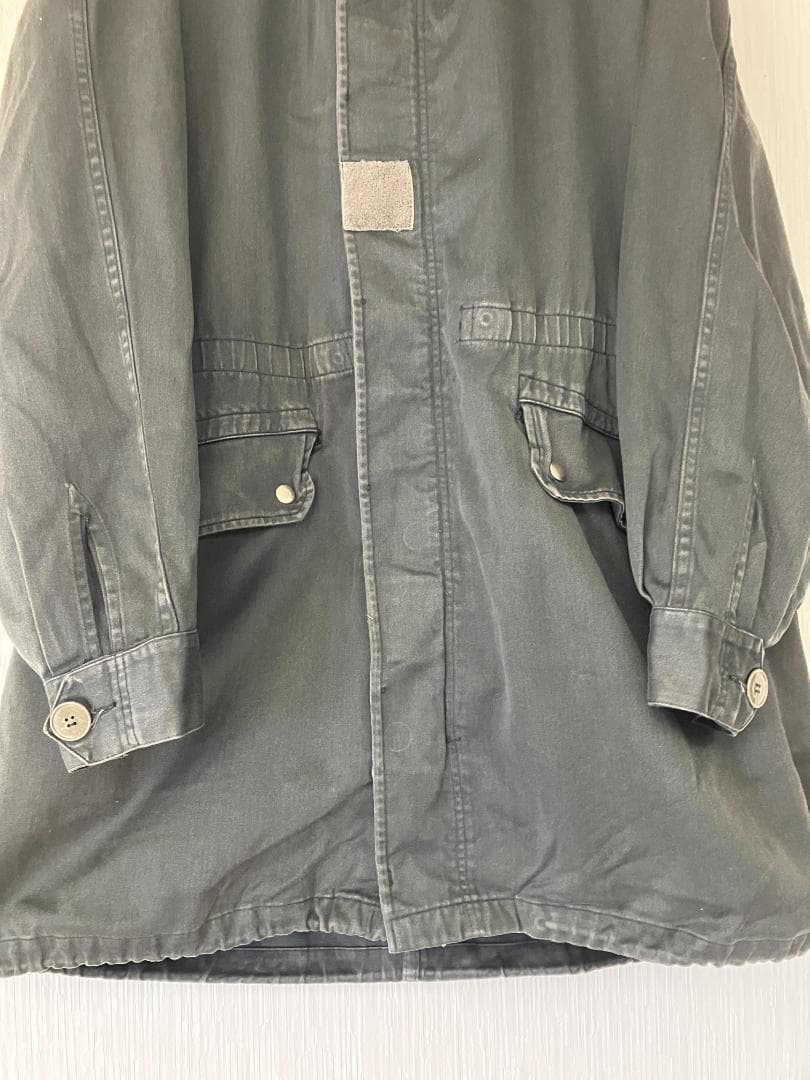 ヴィンテージ フランス70s 黒 モッズコート2way ミリタリー N3B