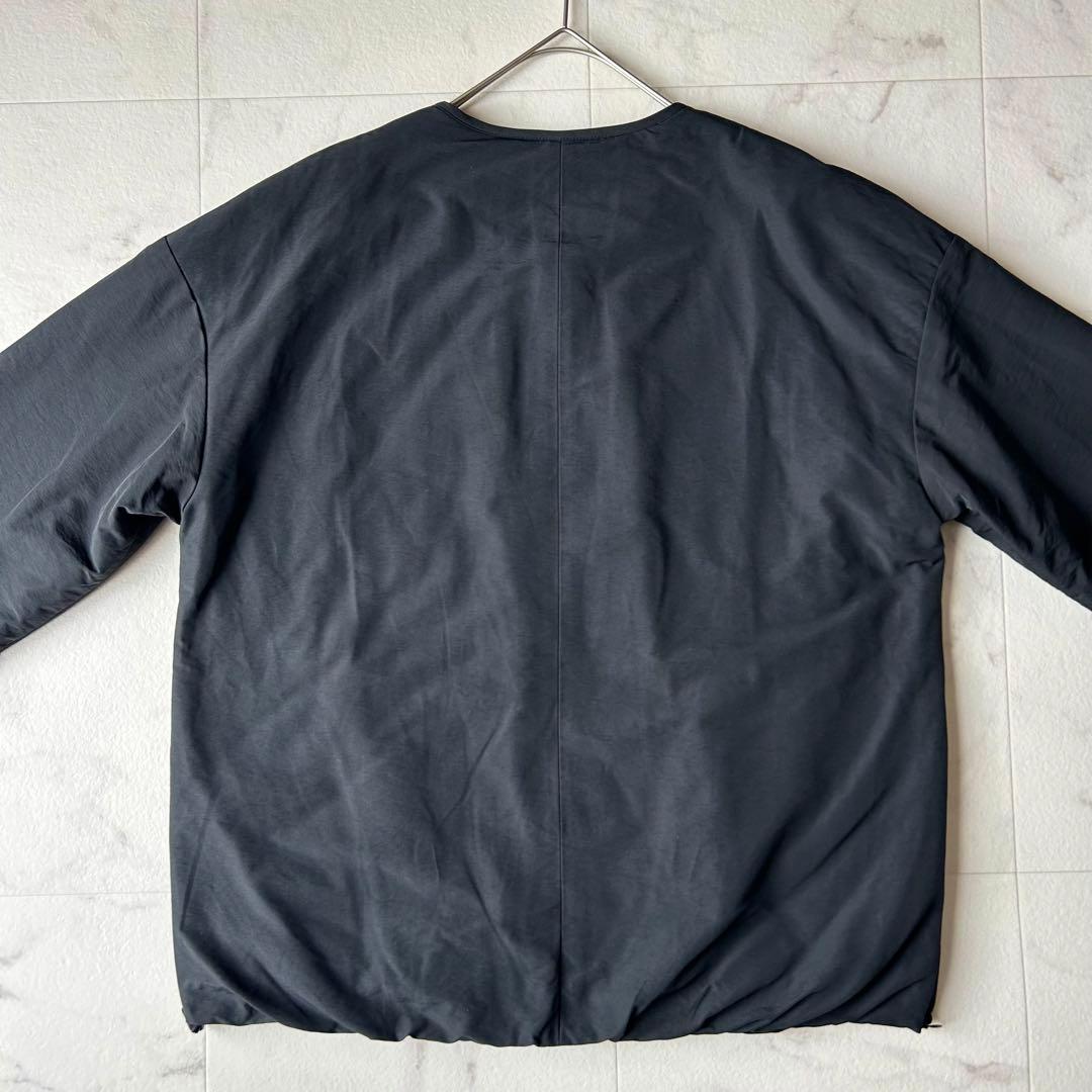 人気✨北欧暮らしの道具店 ふんわり軽くてあったかい 洗えるショート丈コート 黒