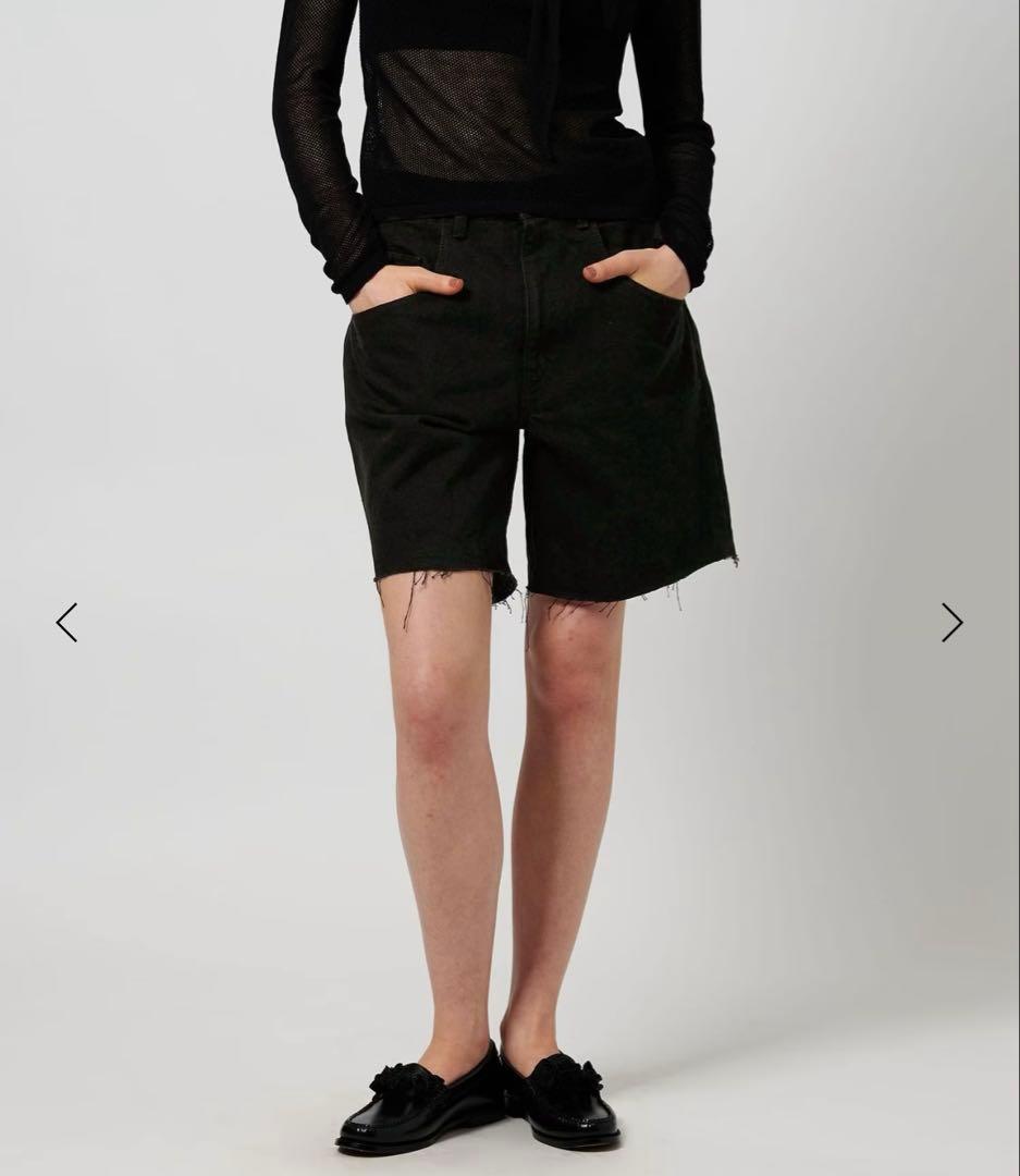 ATTISESSION ハーフ デニム パンツとワイド デニムパンツ