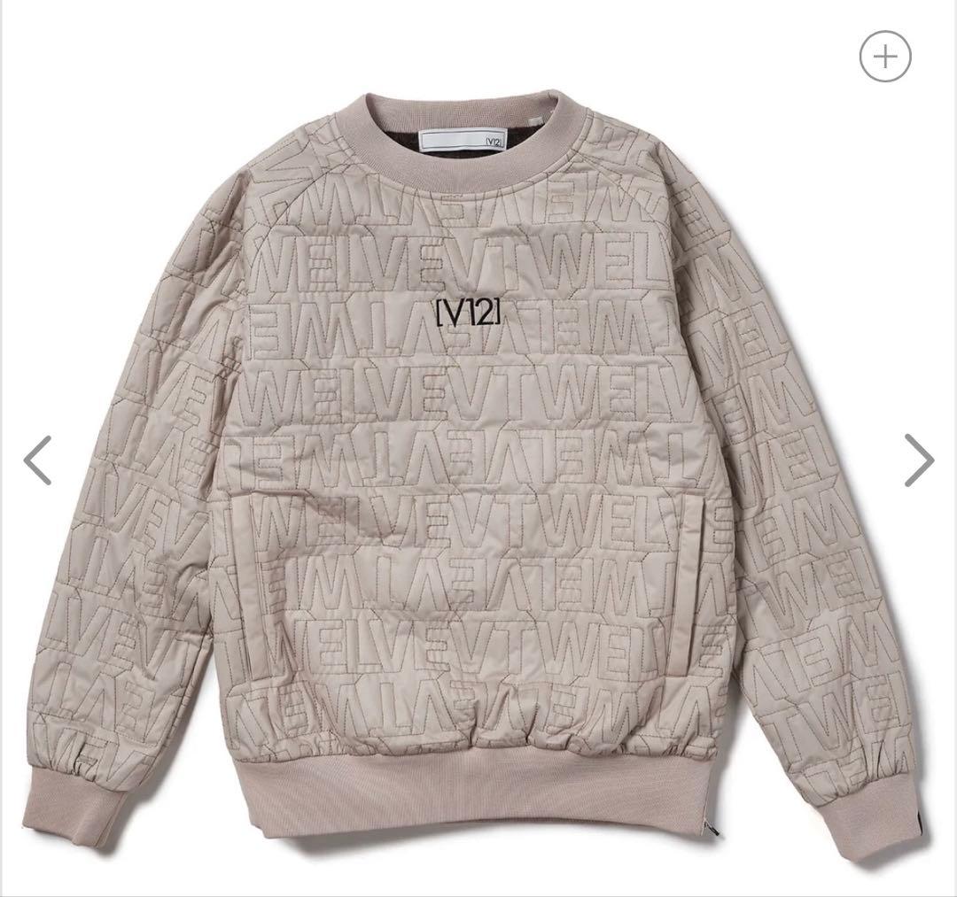 【v12golf】キルティング　ジャケット ベージュ