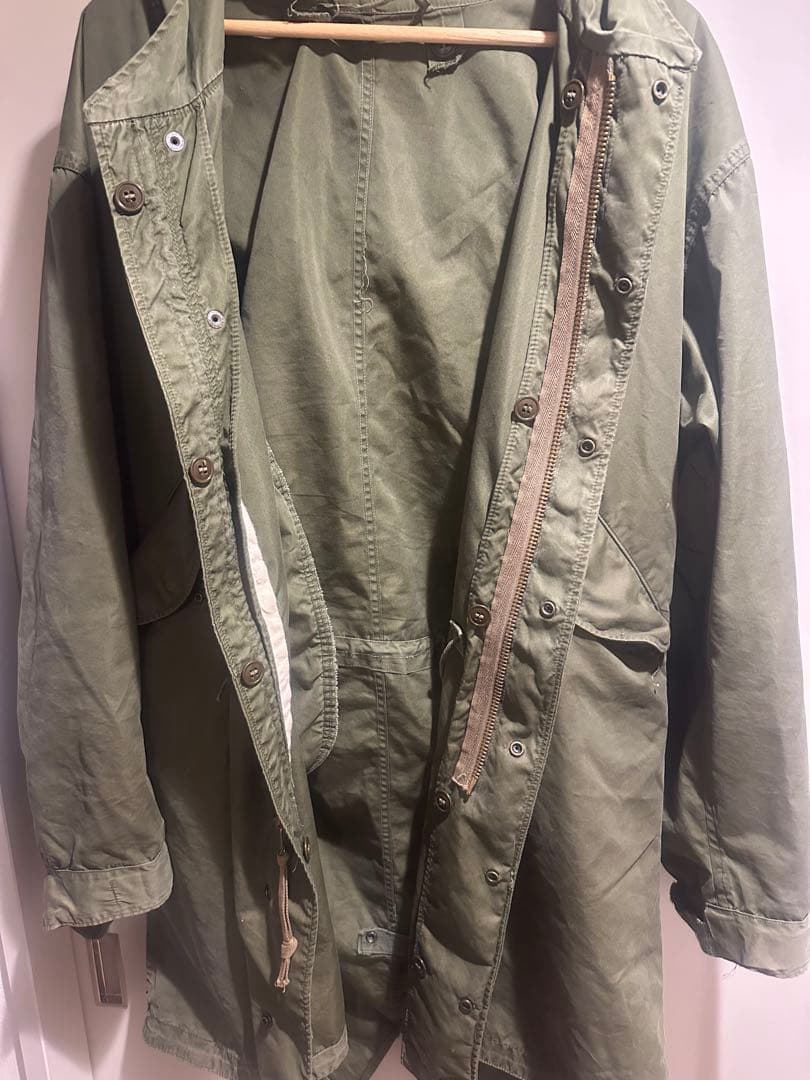 実物 アメリカ軍　ミリタリー M-51モッズコート M51フィールドパーカー