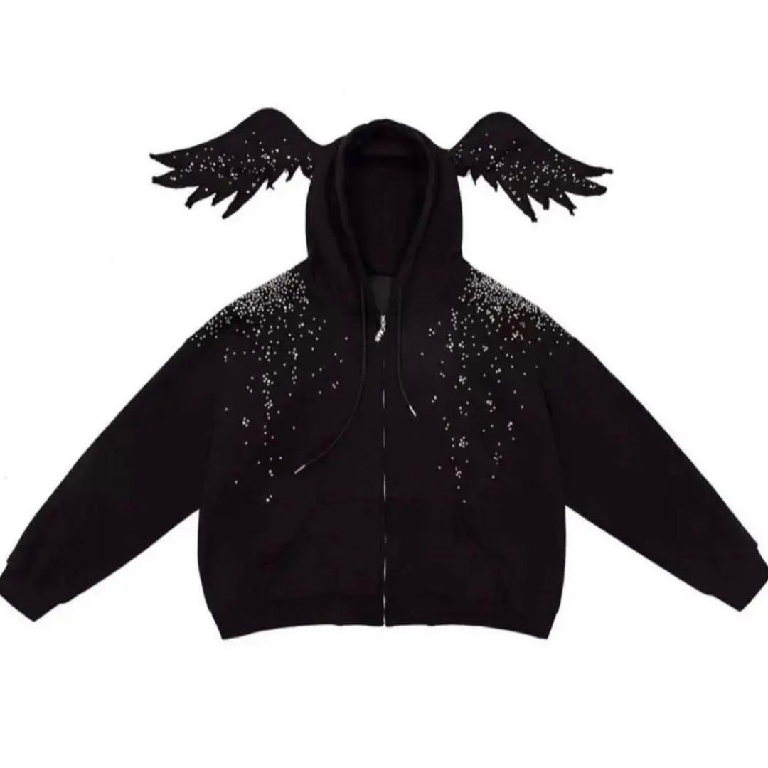 トップス CFIERCE SHADOW ANGEL HOODIE 25SS