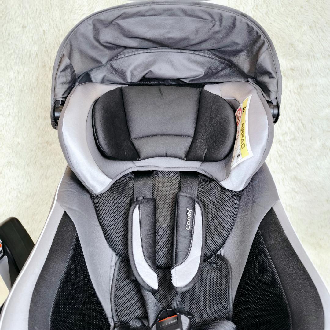 【美品】コンビ　チャイルドシート　新生児可　ISOFIX　エッグショック　回転式