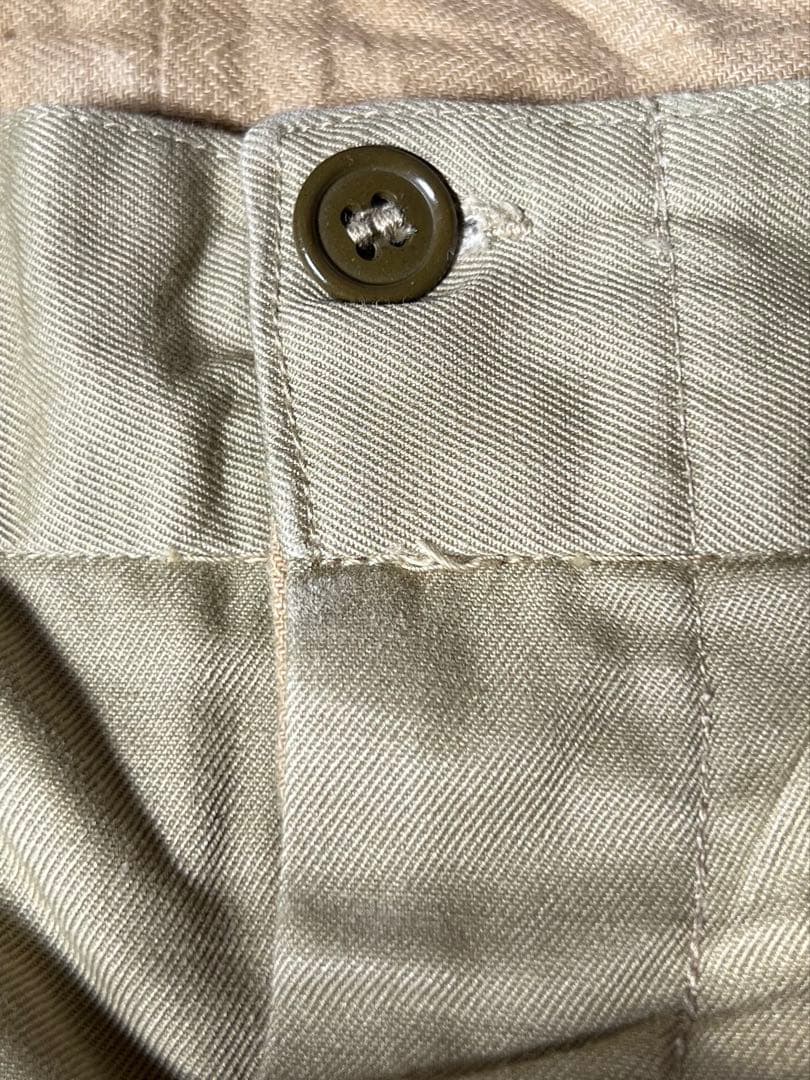 名作French Army M-52 尿素ボタン 60s