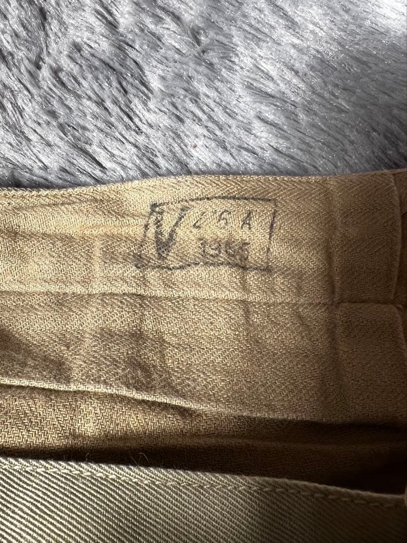 名作French Army M-52 尿素ボタン 60s