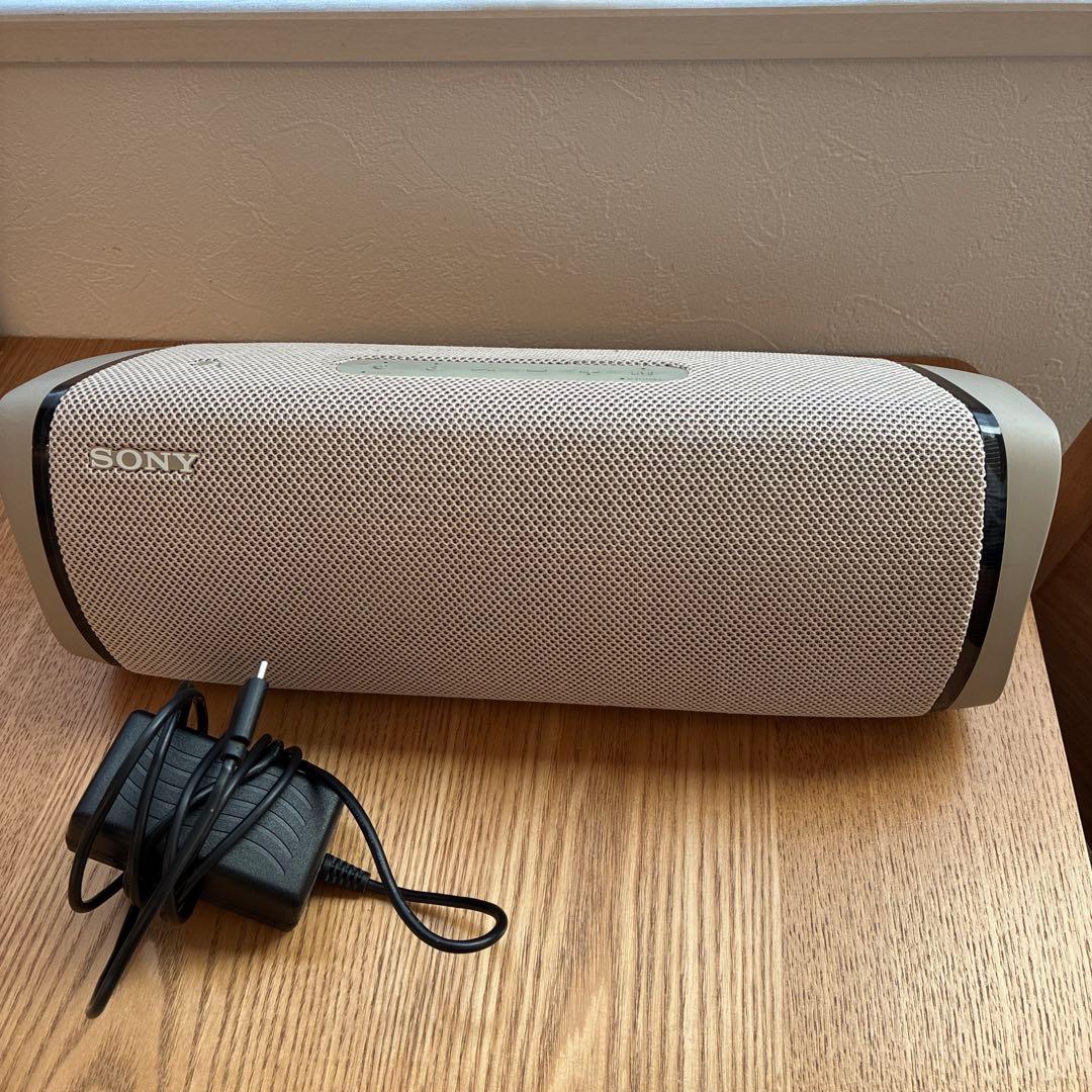 SONY EXTRA BASS SRS-XB43ベージュ アダプタ付属