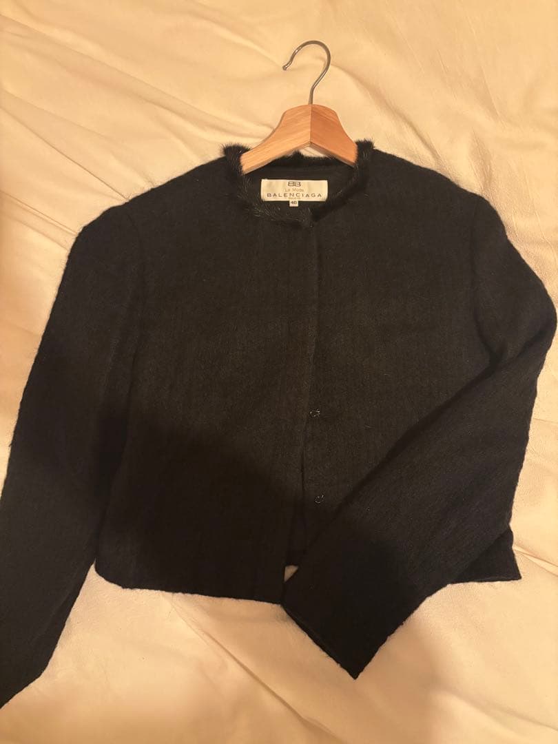 BALENCIAGAカーディガン アンサンブル ボレロ 40(L)size