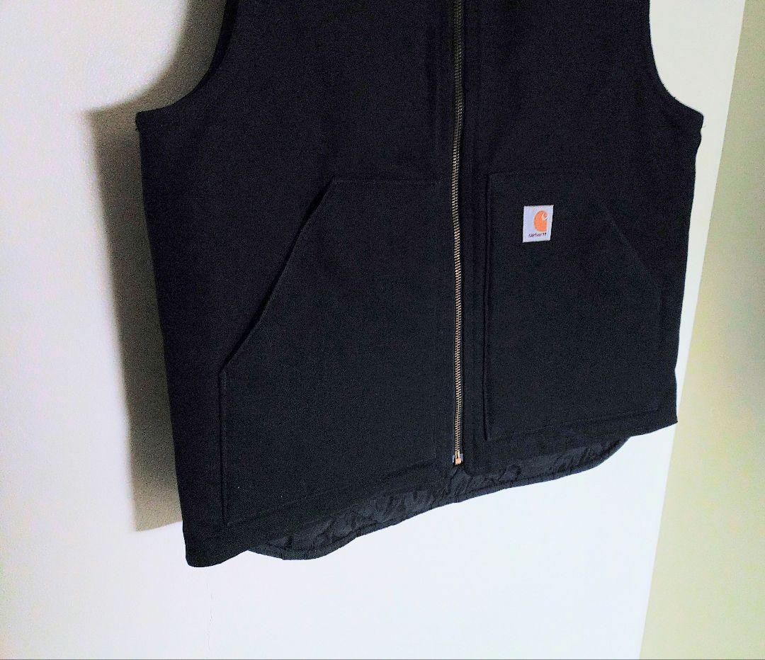 ⬛Carharttダックベスト【ブラック】USED美品✨