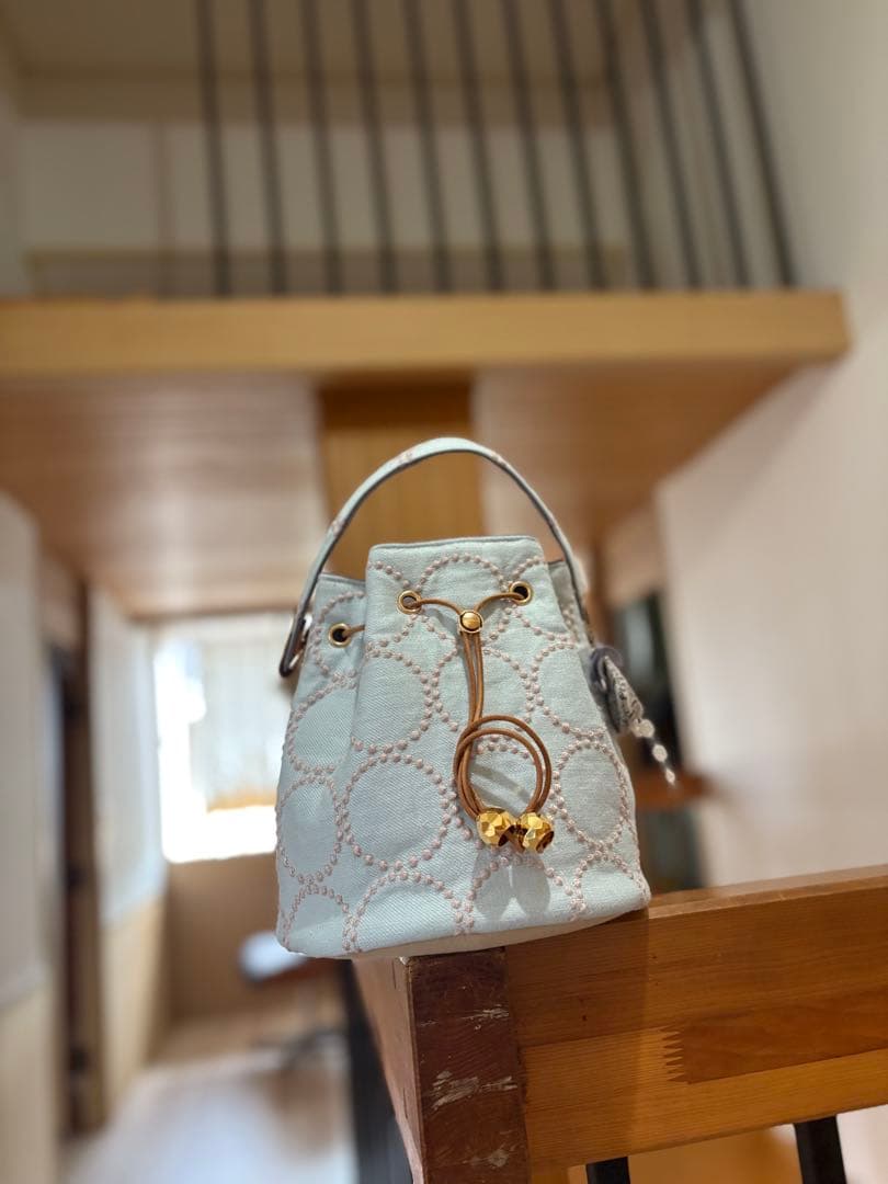 新入荷⚫︎ハンドメイド⚫︎ミナペルホネン⚫︎マール巾着