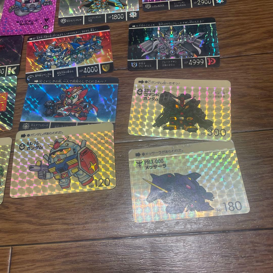80s90s激レア　昭和レトロ　ガンダム　カードダス　SD BANDAIバンダイ
