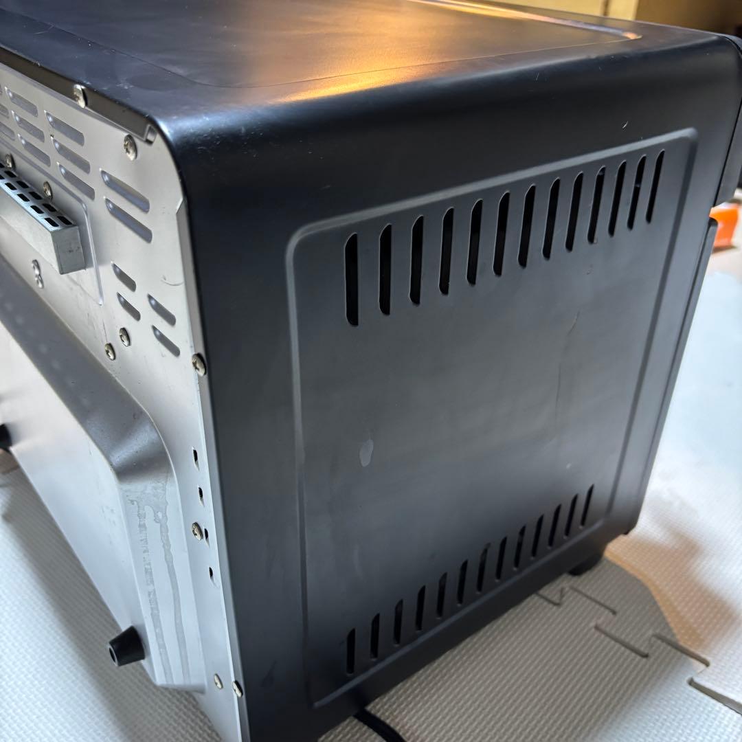 FeeKaa 20L コンベクションオーブン 黒 ゴールドアクセント