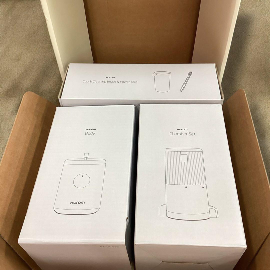 限定価格！【アウトレット】　H310A HUROM スロージューサー　ラベンダー