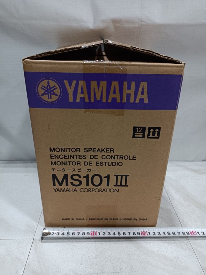 八6651【未使用品】 YAMAHA ヤマハモニタースピーカー MS101Ⅲ