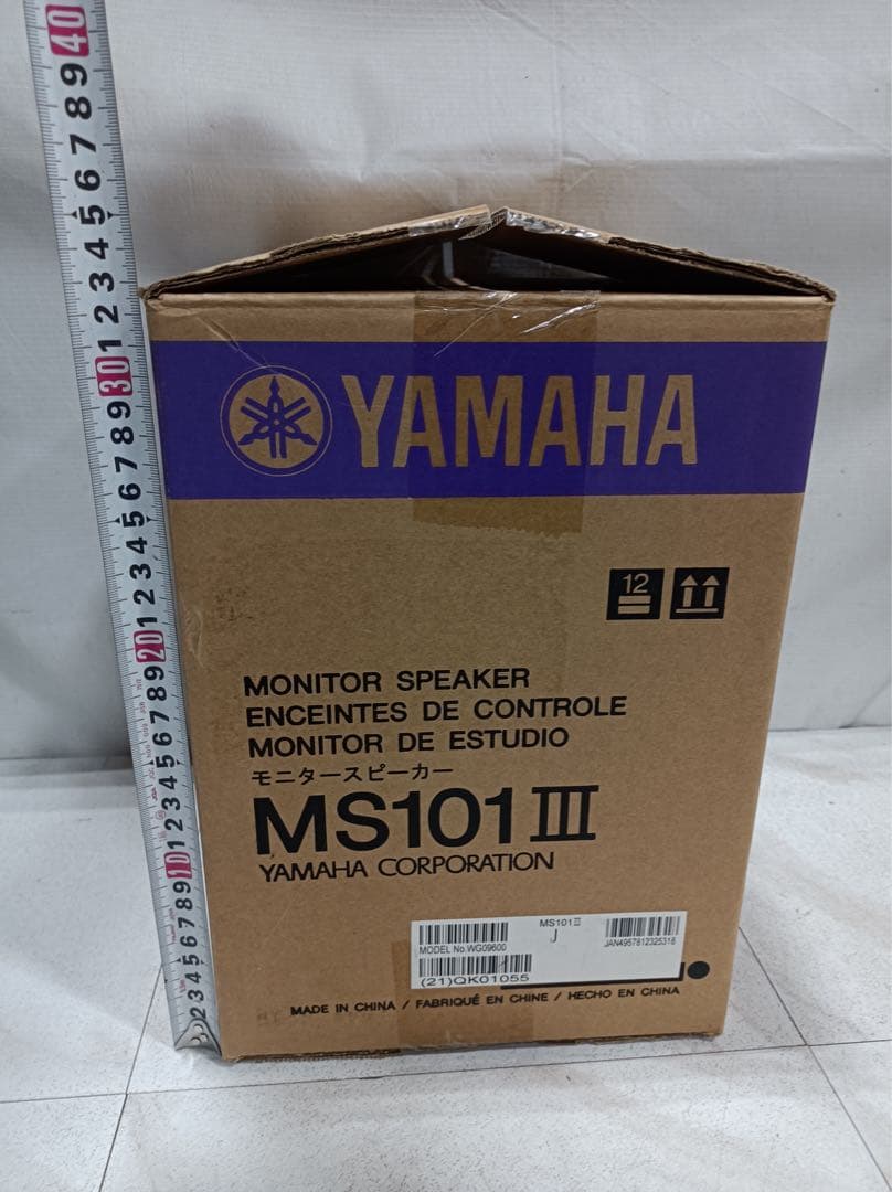 八6651【未使用品】 YAMAHA ヤマハモニタースピーカー MS101Ⅲ