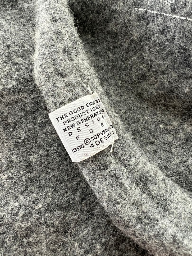 超希少90s初期GOODENOUGH×KANGOL グレーベレー帽 藤原ヒロシ