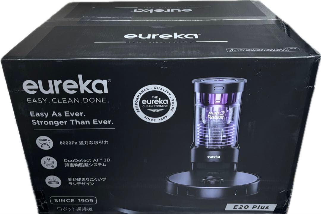EUREKA ユーリカ E20PLUS ロボット掃除機 8000Pa