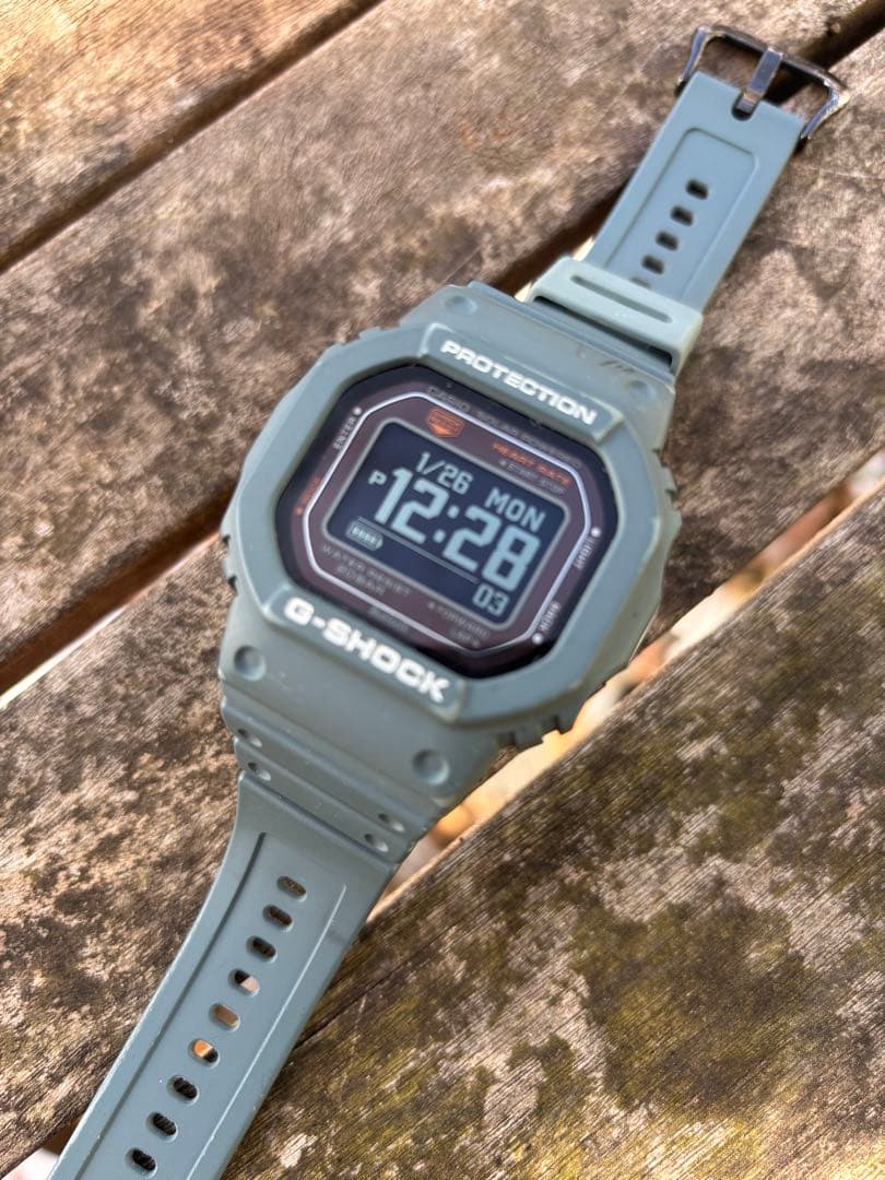 CASIO G-SHOCK DW-H5600 ブルー 充電器付き