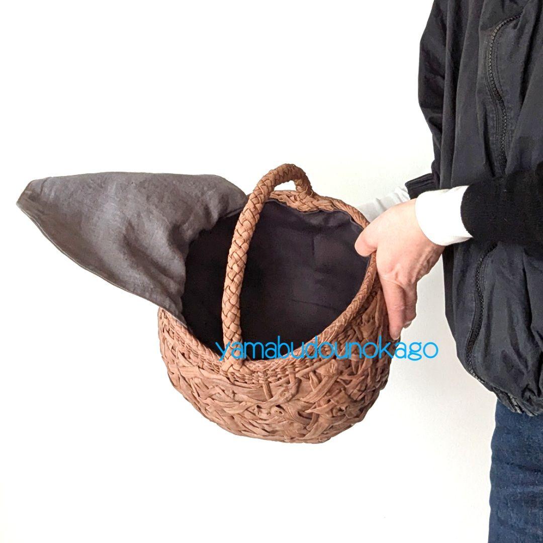 order まるい山葡萄かごバッグMサイズ