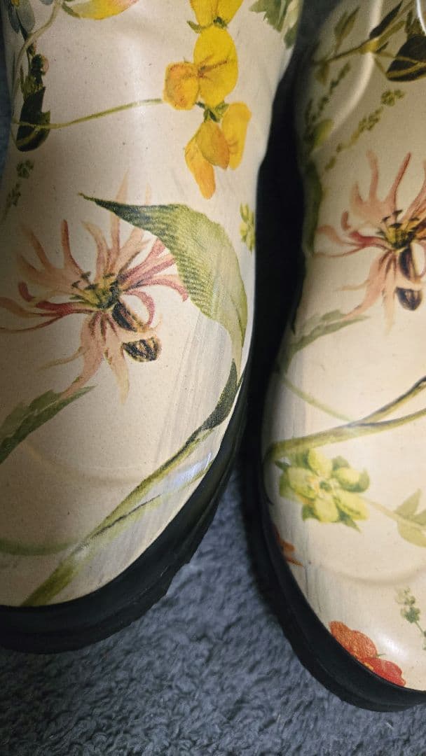 HUNTER ハンター レインブーツ RHSコラボ 花柄 長靴