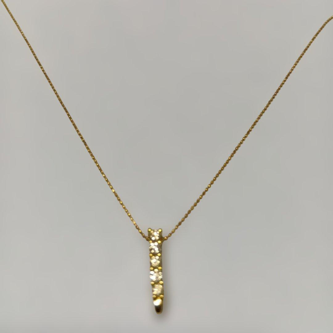 ◆◆ハーモニーランドです◆◆美品　K18 ダイヤトップ　020ct 5p