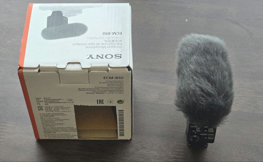 ECM-B10 SONY(ソニー) カメラ用マイク ショットガンマイクロホン