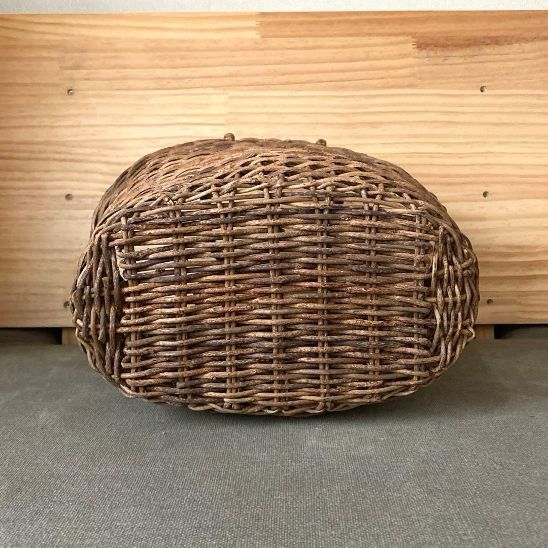 【1点もの】あけび かご カゴバッグ かごバッグ バスケット 自然素材 手づくり