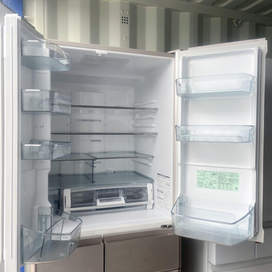 取付無料！日立真空チルド搭載！高性能おしゃれインテリア6ドア冷蔵庫！洗濯機