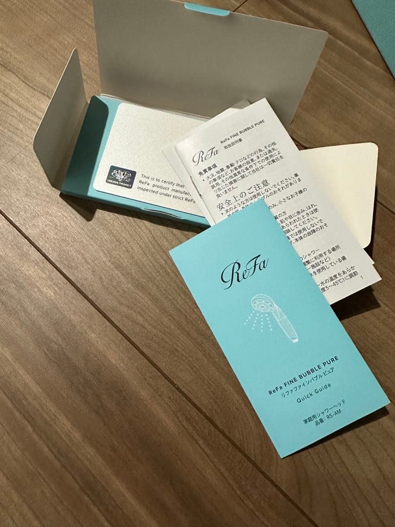 新品　ReFa リファ　シャワーヘッド　 FINE BUBBLE PURE
