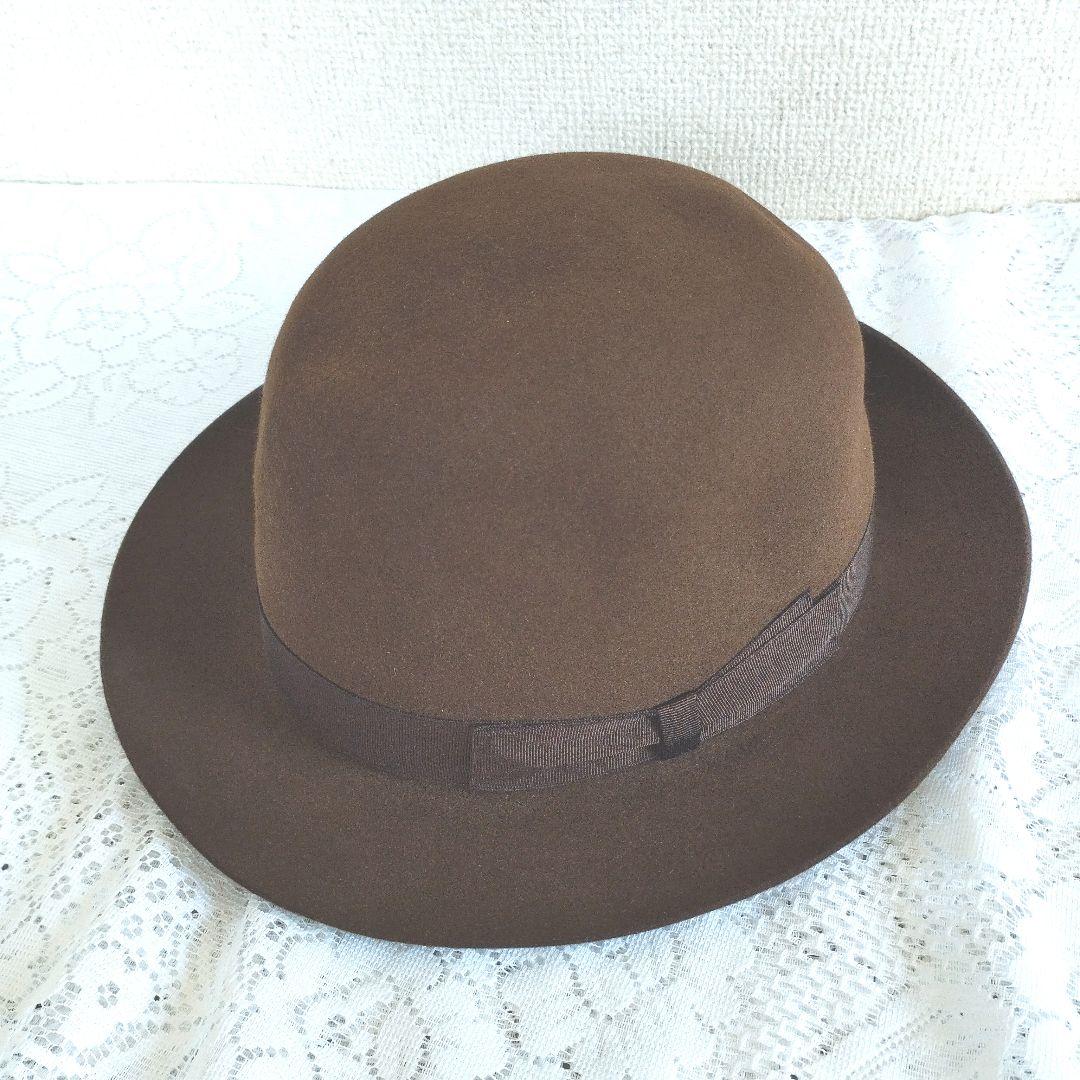 イタリー製ボルサリーノハット美品 57 送料込み