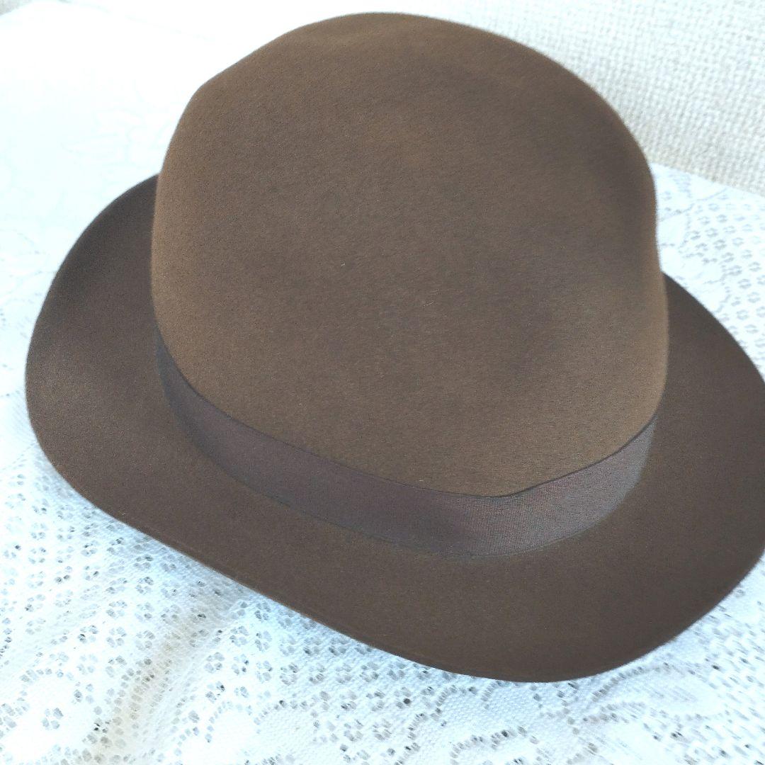 イタリー製ボルサリーノハット美品 57 送料込み