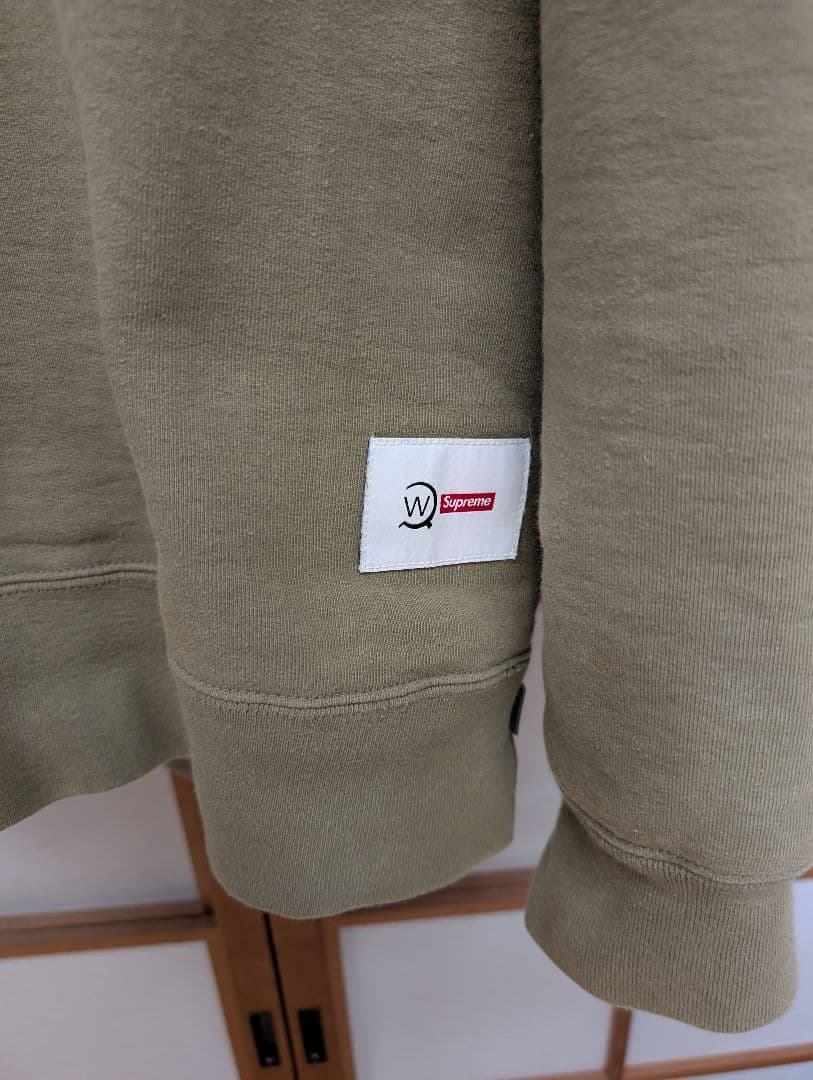 WTAPS Supreme クルーネックトレーナー オリーブ　L