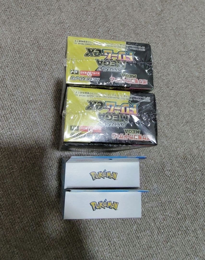 ポケモンカードゲーム メガドリームex　box2箱＋スタートデッキ100 2箱