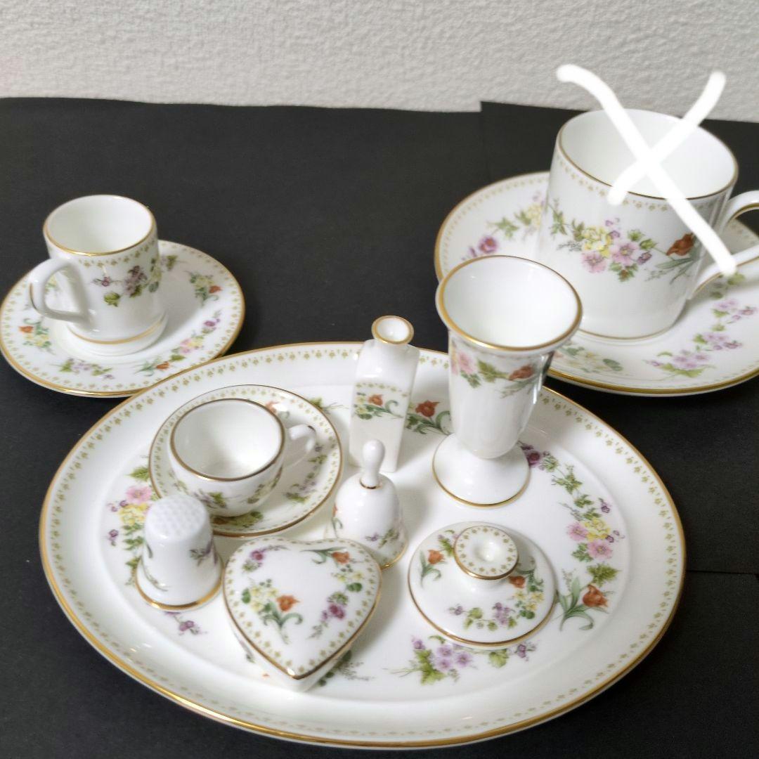 ウェッジウッド　ミラベル　ミニチュアand カップ&ソーサー