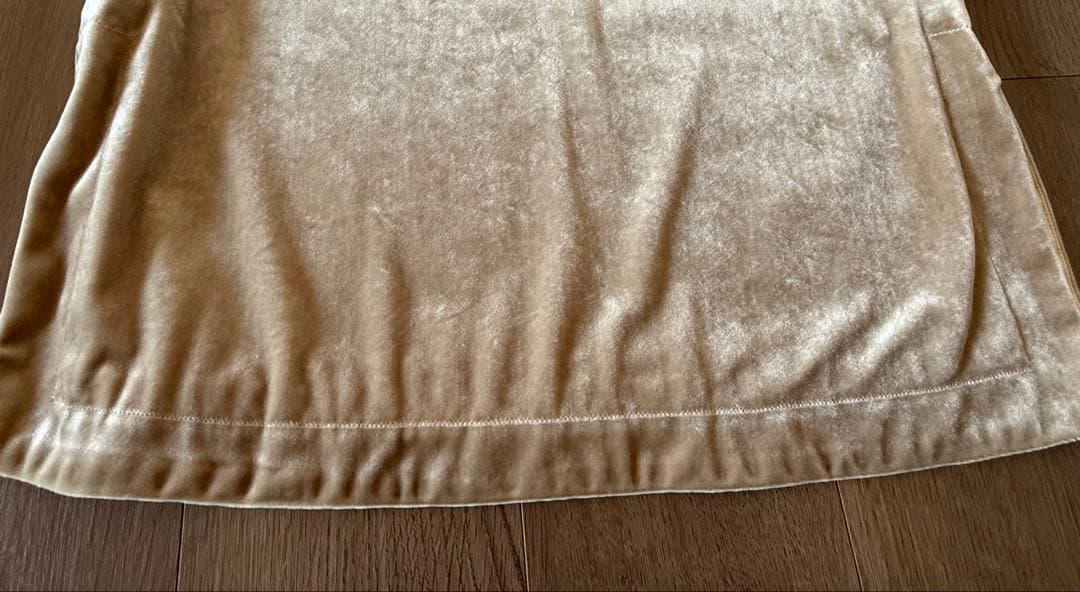 ぷぷり様　【未使用】Ballsey マットベロア Vネックベスト ライトベージュ