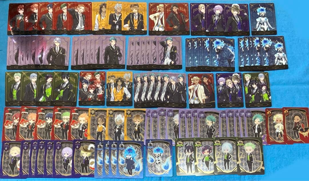 ツイステッドワンダーランド ツイステ メタルカード メタカ 制服 コンプ